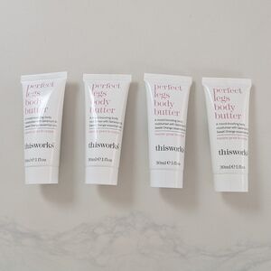 4 pack of Thisworks Perfect Legs Body Butter